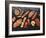 Assorted Meats and Sausages on Hot Stone Grill-Stefan Oberschelp-Framed Photographic Print