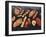 Assorted Meats and Sausages on Hot Stone Grill-Stefan Oberschelp-Framed Photographic Print