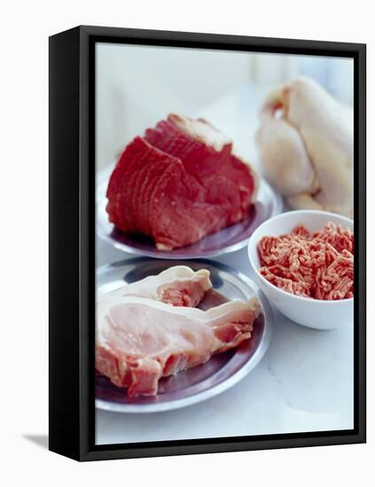 Assorted Meats-David Munns-Framed Premier Image Canvas