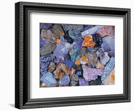 Assorted Minerals of the World-Walter Geiersperger-Framed Photographic Print
