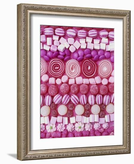 Assorted Pink Sweets-Linda Burgess-Framed Photographic Print