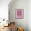 Assorted Pink Sweets-Linda Burgess-Framed Photographic Print displayed on a wall