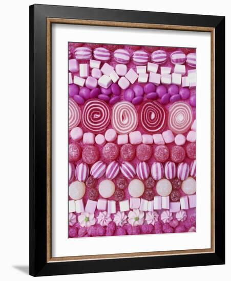 Assorted Pink Sweets-Linda Burgess-Framed Photographic Print