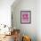 Assorted Pink Sweets-Linda Burgess-Framed Photographic Print displayed on a wall