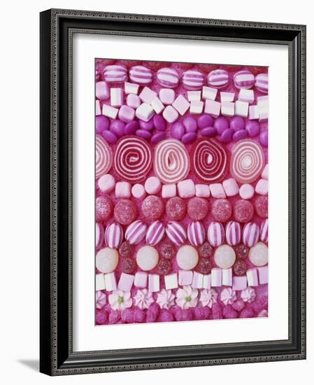 Assorted Pink Sweets-Linda Burgess-Framed Photographic Print