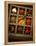 Assorted Spices in Type Case-Greg Elms-Framed Premier Image Canvas