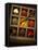 Assorted Spices in Type Case-Greg Elms-Framed Premier Image Canvas