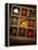 Assorted Spices in Type Case-Greg Elms-Framed Premier Image Canvas