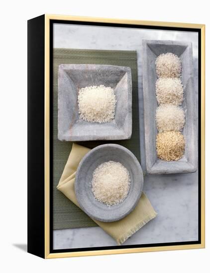 Assorted Types of Rice-null-Framed Premier Image Canvas