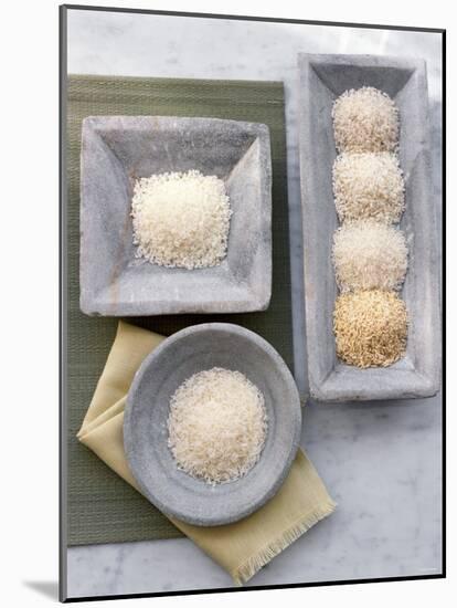 Assorted Types of Rice-null-Mounted Photographic Print