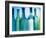 Assorted Wine Bottle Shadows-Ulrike Koeb-Framed Photographic Print