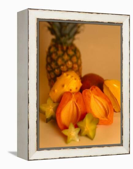 Assortment of Tropical Fruit-Chris Rogers-Framed Premier Image Canvas