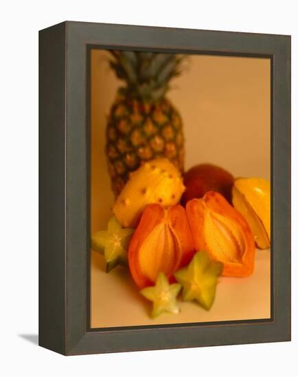 Assortment of Tropical Fruit-Chris Rogers-Framed Premier Image Canvas