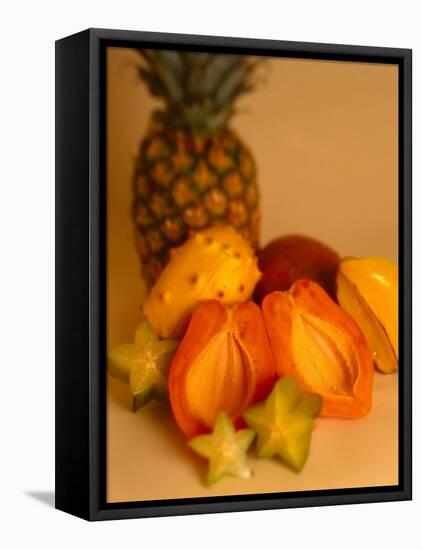 Assortment of Tropical Fruit-Chris Rogers-Framed Premier Image Canvas