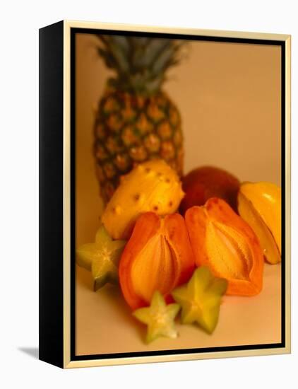 Assortment of Tropical Fruit-Chris Rogers-Framed Premier Image Canvas