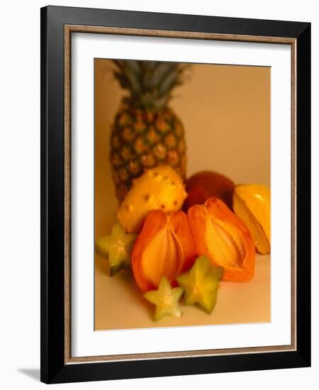 Assortment of Tropical Fruit-Chris Rogers-Framed Photographic Print