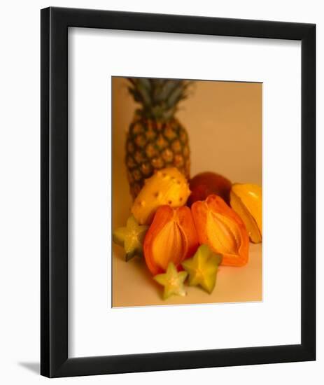 Assortment of Tropical Fruit-Chris Rogers-Framed Photographic Print