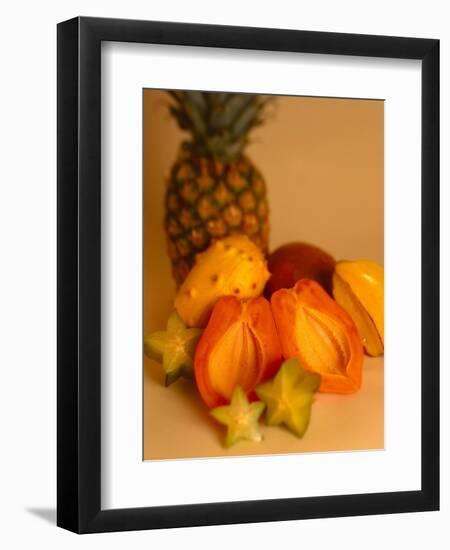 Assortment of Tropical Fruit-Chris Rogers-Framed Photographic Print