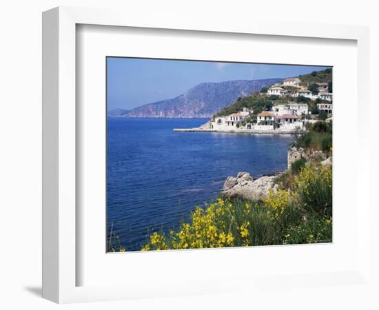 Assos, Kefalonia, Ionian Islands, Greek Islands, Greece-Michael Short-Framed Photographic Print