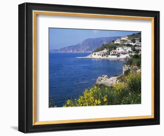 Assos, Kefalonia, Ionian Islands, Greek Islands, Greece-Michael Short-Framed Photographic Print