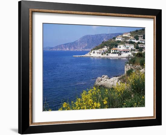 Assos, Kefalonia, Ionian Islands, Greek Islands, Greece-Michael Short-Framed Photographic Print