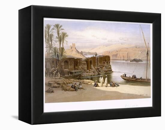 Assuan, 1871-Carl Friedrich Heinrich Werner-Framed Premier Image Canvas