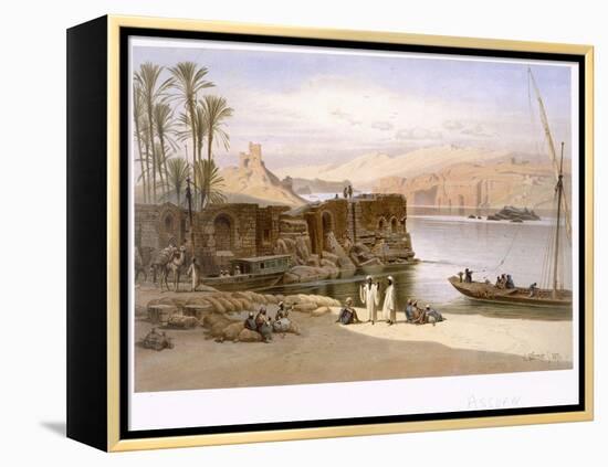 Assuan, 1871-Carl Friedrich Heinrich Werner-Framed Premier Image Canvas