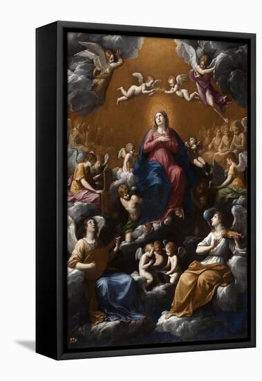 Assumption and Coronation of the Virgin, 1602-1603-Guido Reni-Framed Premier Image Canvas