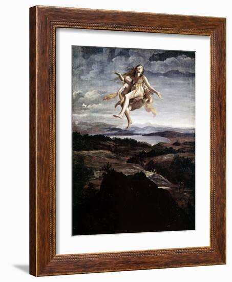 Assumption of Mary Magdalene-Giovanni Lanfranco-Framed Art Print