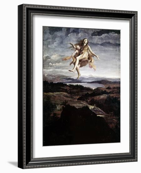 Assumption of Mary Magdalene-Giovanni Lanfranco-Framed Art Print