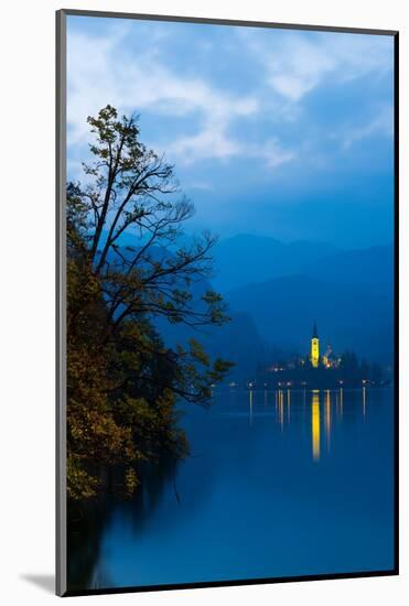 Assumption of Mary Pilgrimage Church, Bled, Slovenia-Juan Carlos Munoz-Mounted Photographic Print