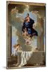 Assumption of the Virgin, 17Th Century (Oil on Canvas)-Nicolas Poussin-Mounted Giclee Print