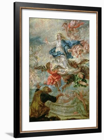 Assumption of the Virgin Mary, 1676-Juan de Valdes Leal-Framed Giclee Print