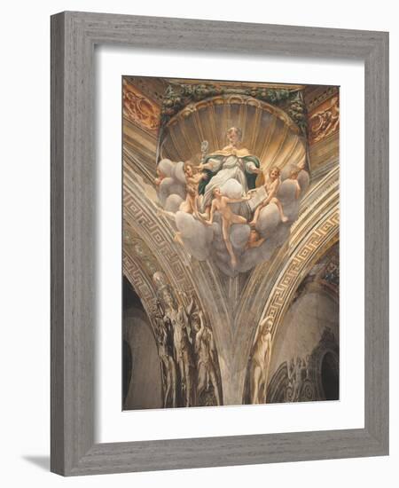 Assumption of the Virgin-Correggio-Framed Photographic Print