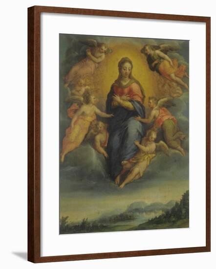 Assumption of the Virgin-Sebastiano Filippi-Framed Art Print
