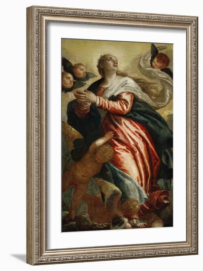 Assumption of the Virgin-Paolo Veronese-Framed Giclee Print