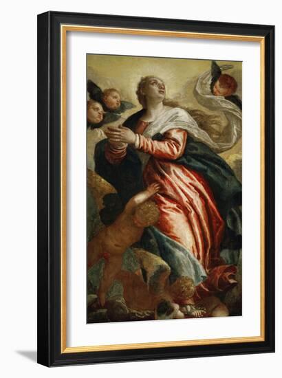 Assumption of the Virgin-Paolo Veronese-Framed Giclee Print