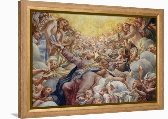 Assumption of the Virgin-Correggio-Framed Premier Image Canvas