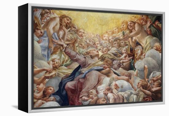 Assumption of the Virgin-Correggio-Framed Premier Image Canvas