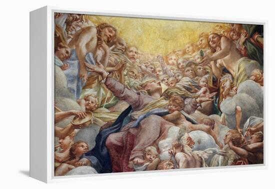 Assumption of the Virgin-Correggio-Framed Premier Image Canvas