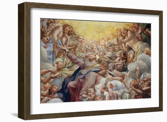 Assumption of the Virgin-Correggio-Framed Giclee Print