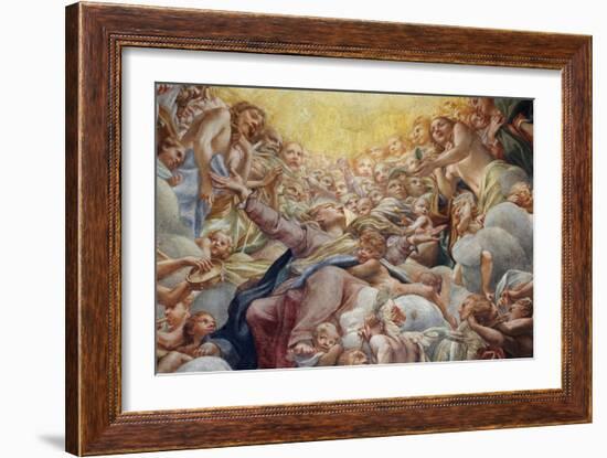 Assumption of the Virgin-Correggio-Framed Giclee Print