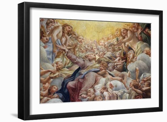 Assumption of the Virgin-Correggio-Framed Giclee Print