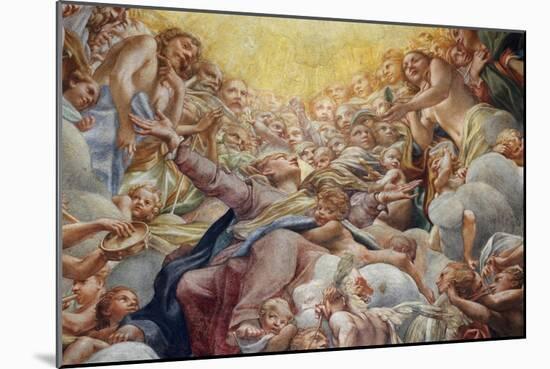 Assumption of the Virgin-Correggio-Mounted Giclee Print