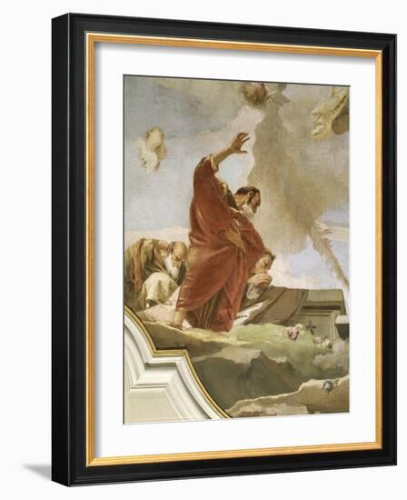 Assumption-Giovanni Battista Tiepolo-Framed Giclee Print