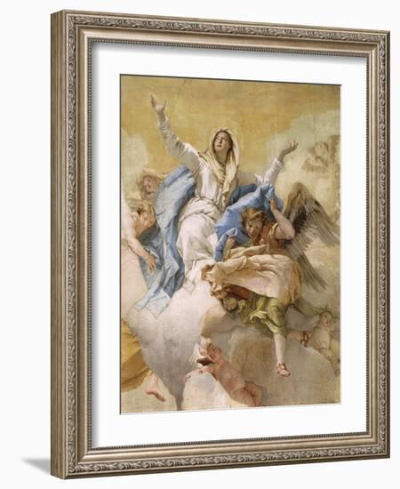 Assumption-Giovanni Battista Tiepolo-Framed Giclee Print