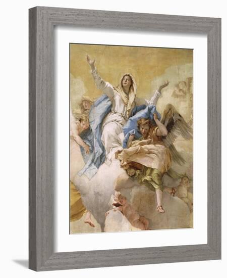 Assumption-Giovanni Battista Tiepolo-Framed Giclee Print