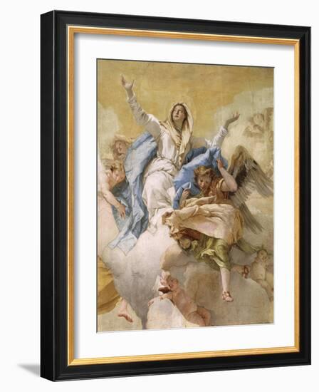 Assumption-Giovanni Battista Tiepolo-Framed Giclee Print