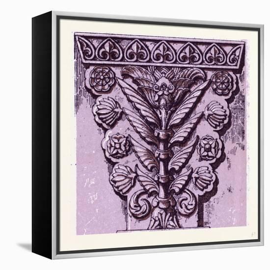 Assyrian and Persian Ornament-null-Framed Premier Image Canvas