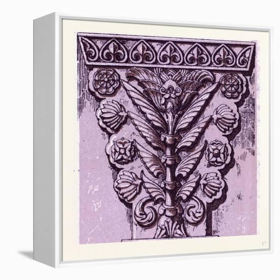 Assyrian and Persian Ornament-null-Framed Premier Image Canvas